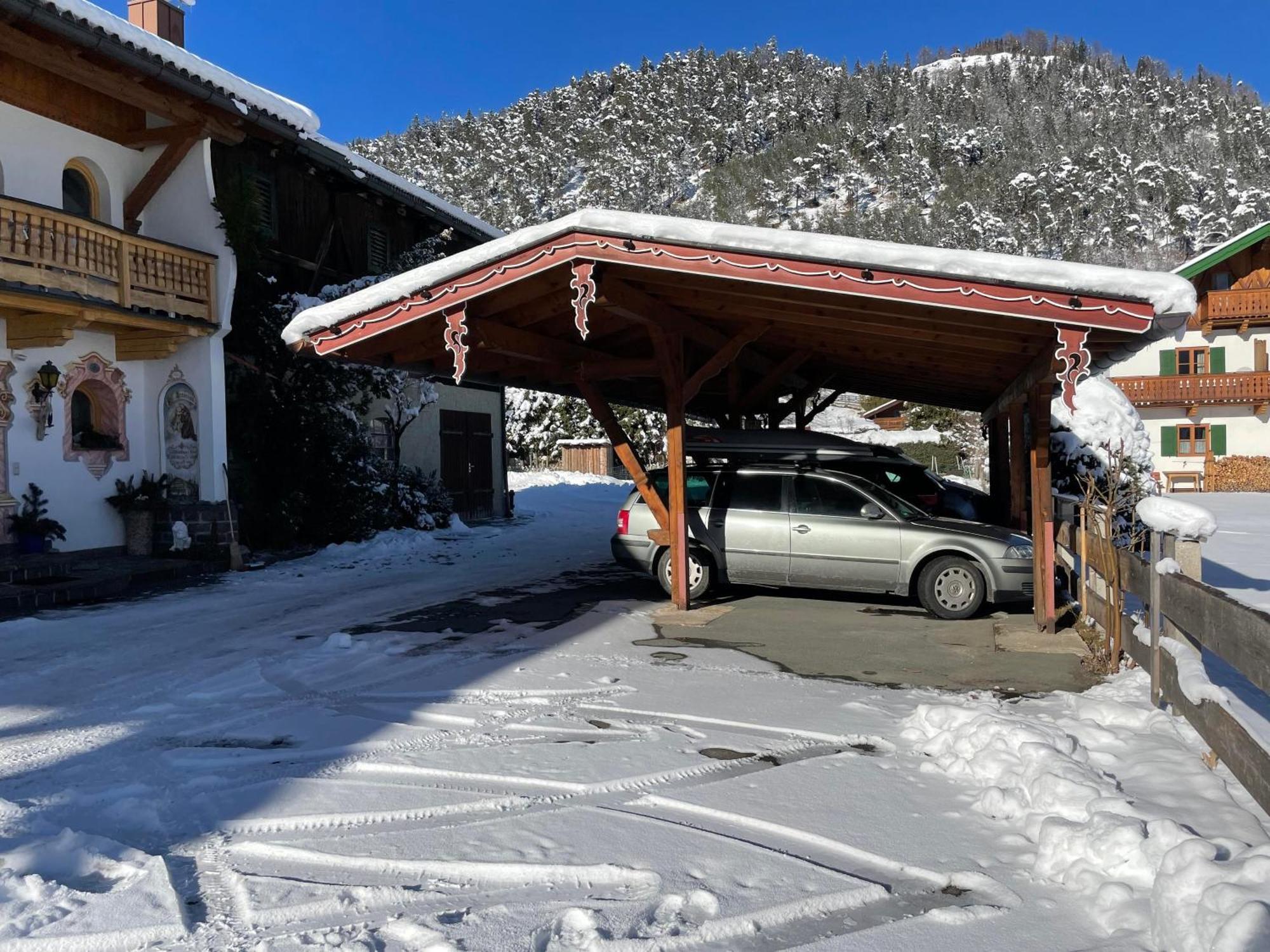 Ferienwohnung "Beim Henser" Wallgau Exterior foto